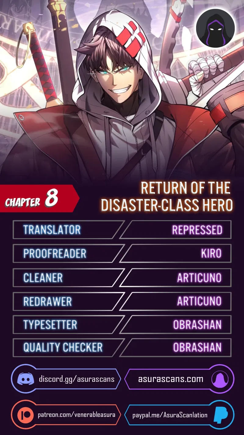 Return of the Disaster-Class Hero Chapter 8 page 1