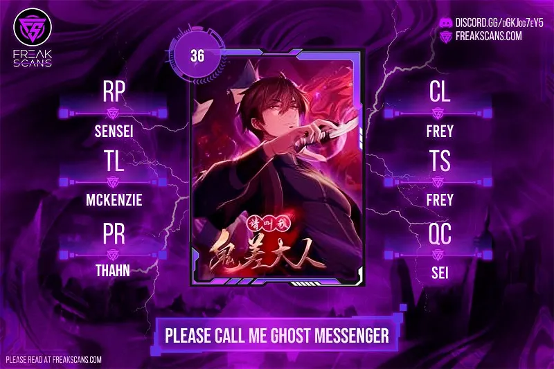 Please Call Me Ghost Messenger Chapter 36 page 1