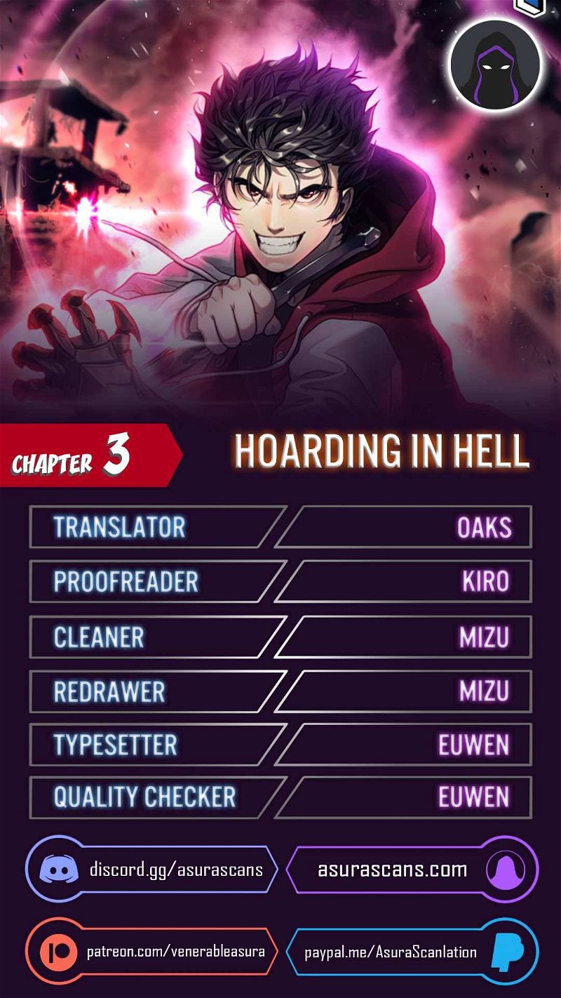 Hoarding in Hell Chapter 3 page 1