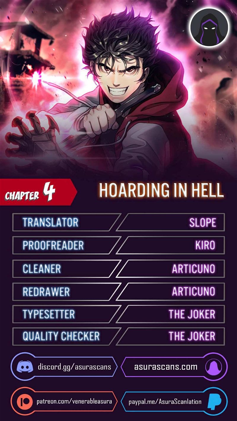 Hoarding in Hell Chapter 4 page 1