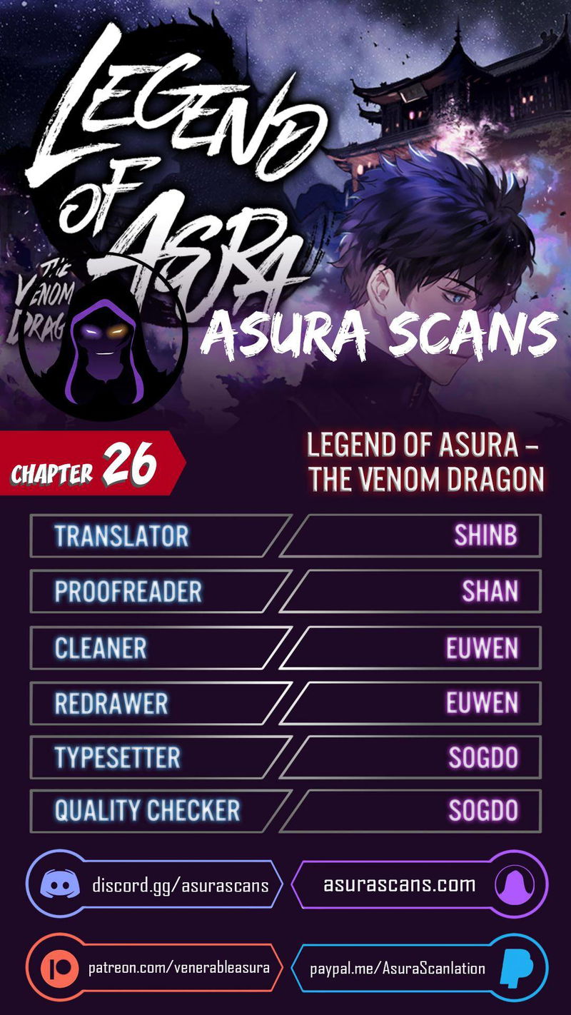 Legend Of Asura - The Venom Dragon Chapter 26 page 1