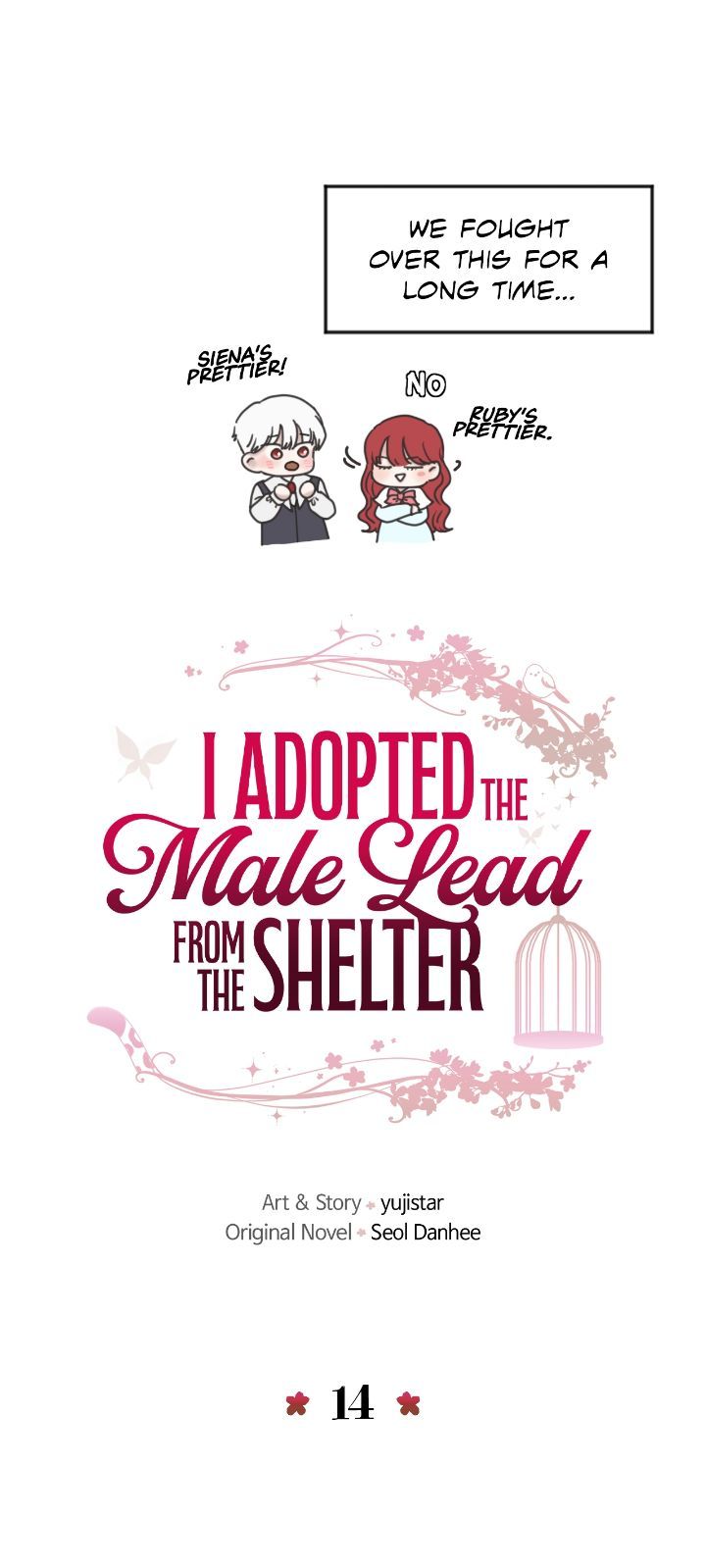 I Adopted the Male Lead from the Shelter 〘Official〙 Chapter 14 page 19