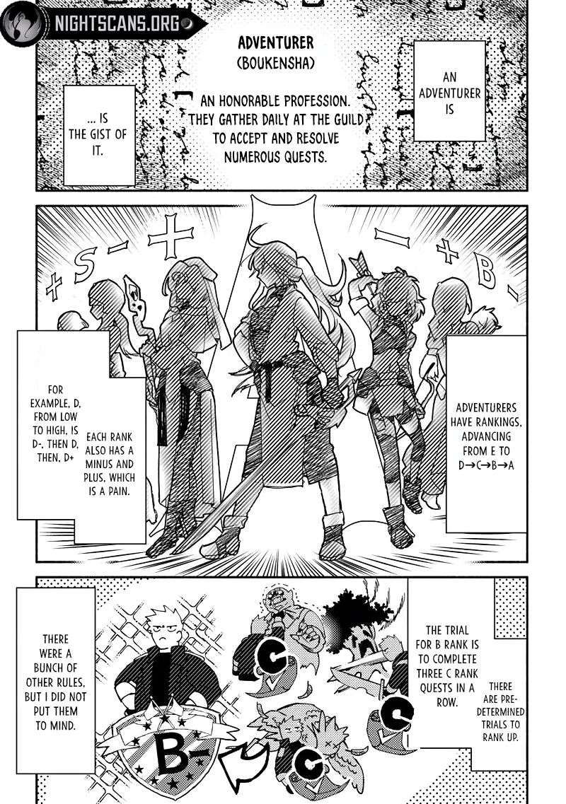 B-Rank Adventurer With an Evil Look Becomes a Daddy to the Protagonist and His Childhood Friends Chapter 1 page 8