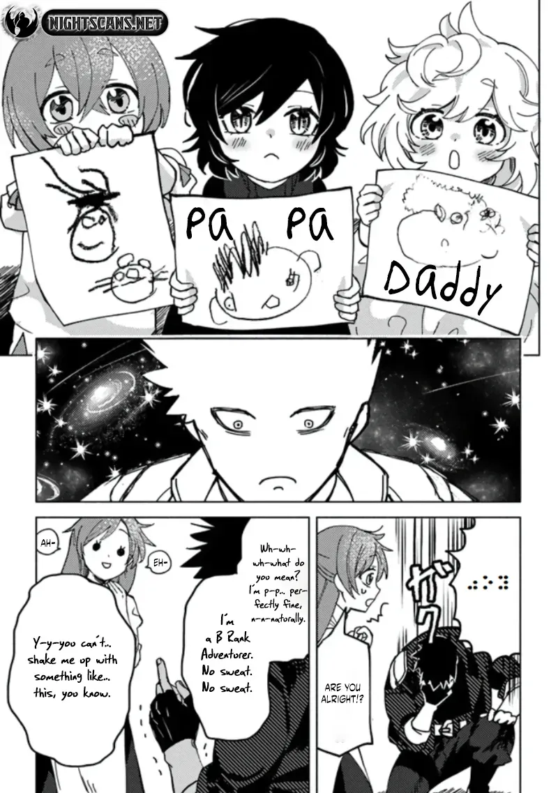 B-Rank Adventurer With an Evil Look Becomes a Daddy to the Protagonist and His Childhood Friends Chapter 5.2 page 13