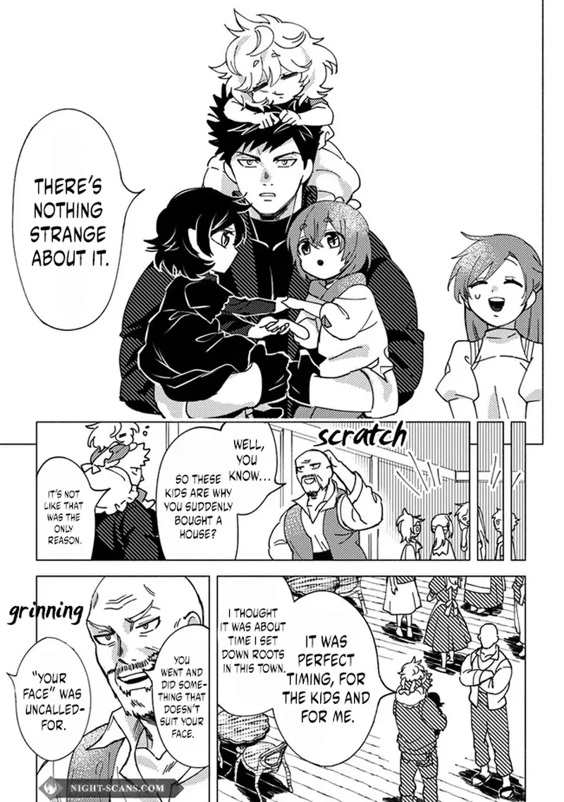 B-Rank Adventurer With an Evil Look Becomes a Daddy to the Protagonist and His Childhood Friends Chapter 6.1 page 16
