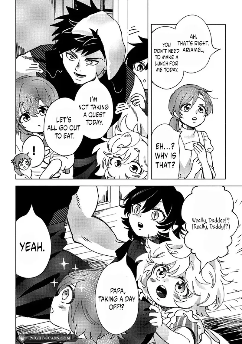 B-Rank Adventurer With an Evil Look Becomes a Daddy to the Protagonist and His Childhood Friends Chapter 6.1 page 7