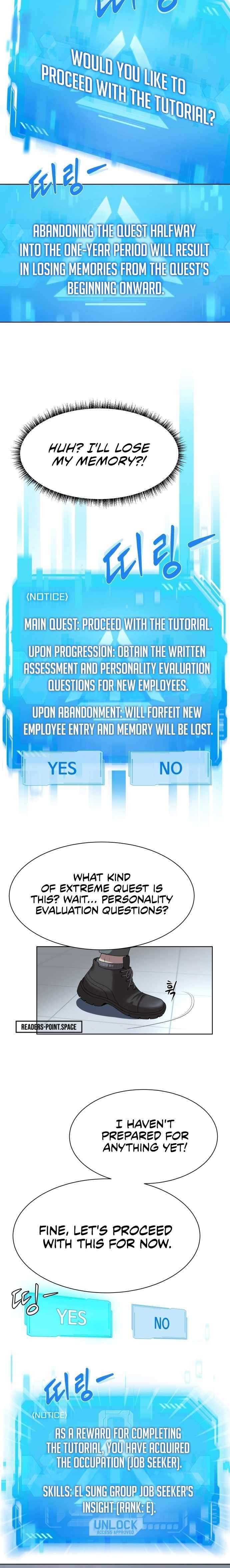 Becoming A Legendary Ace Employee Chapter 2 page 9
