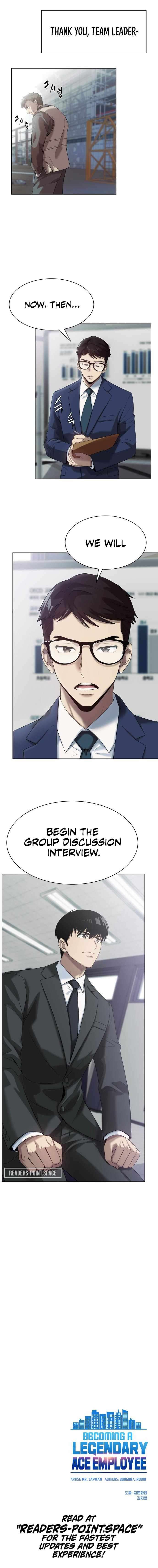 Becoming A Legendary Ace Employee Chapter 4 page 14