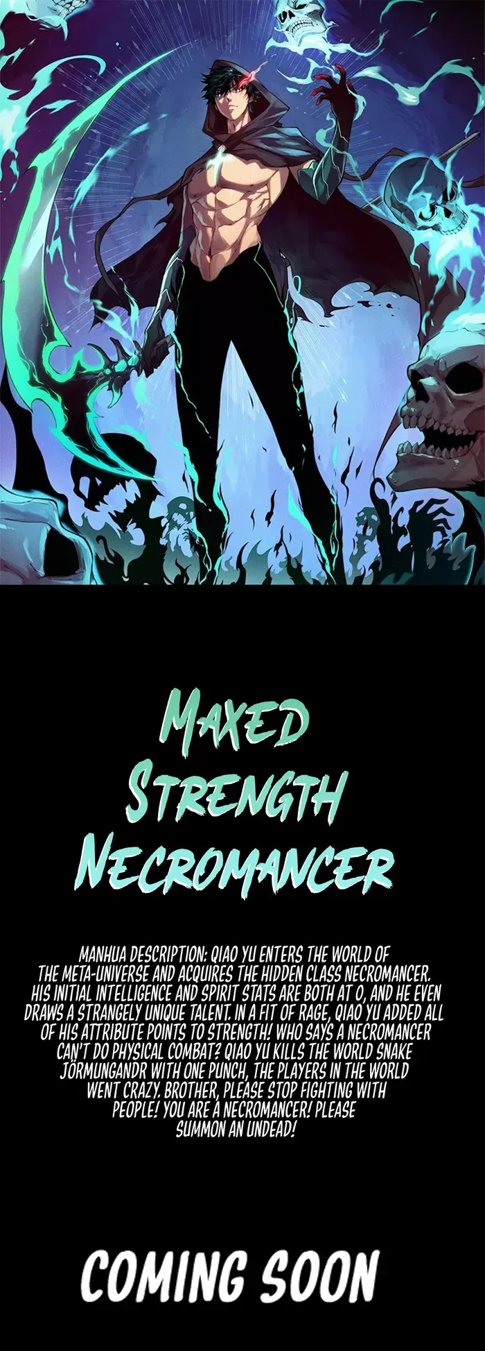 Maxed Strength Necromancer Chapter 0 page 1