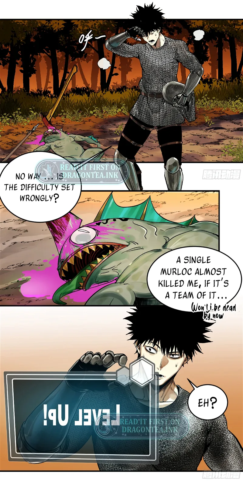 Walking with Death: Start From Murloc Dungeons Chapter 2 page 9
