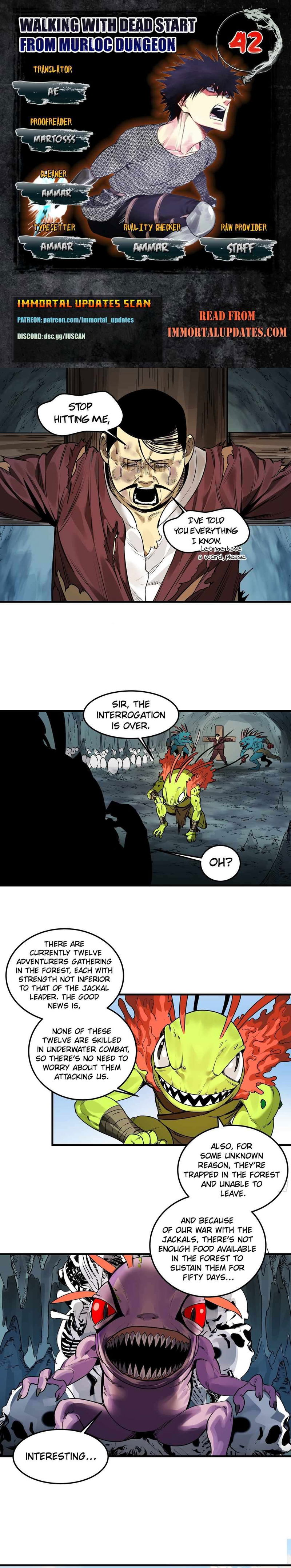 Walking with Death: Start From Murloc Dungeons Chapter 42 page 1