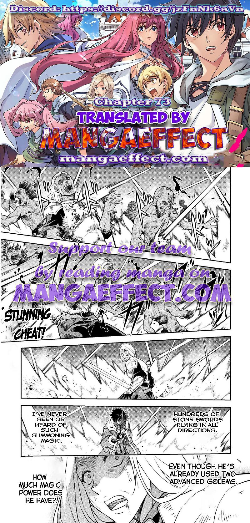 Drawing: The Greatest Mangaka Becomes A Skilled “Martial Artist” In Another World Chapter 73 page 1