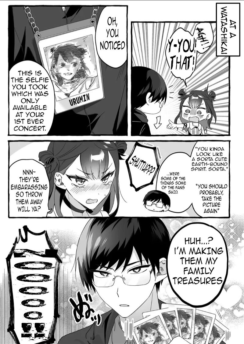 The Useless Idol and Her Only Fan in the World Chapter 1.5 page 1