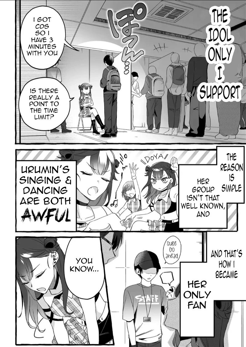 The Useless Idol and Her Only Fan in the World Chapter 1 page 5