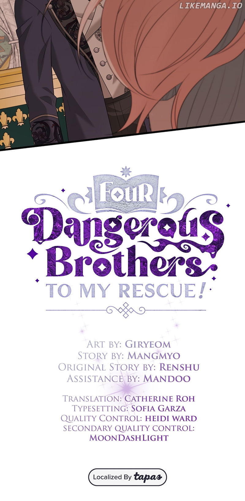 Four Dangerous Brothers to My Rescue! Chapter 99 page 7