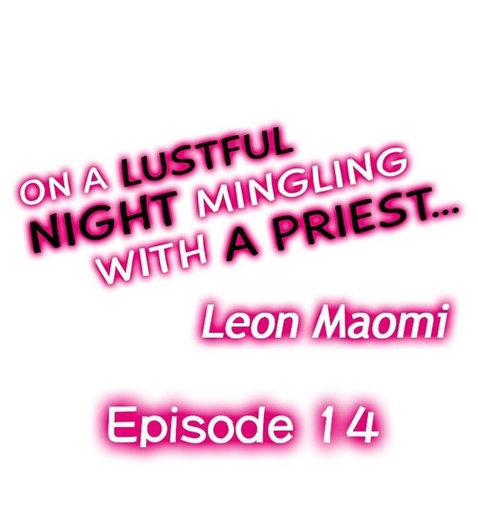 On A Lustful Night Mingling With A Priest Chapter 14 page 1