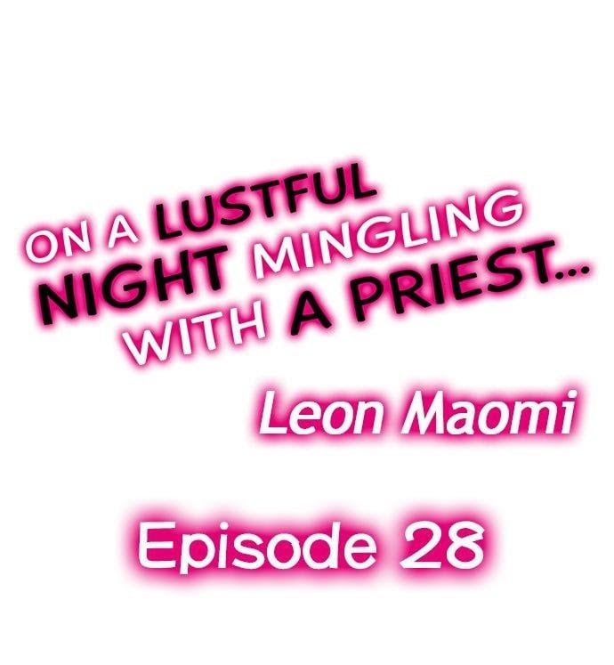 On A Lustful Night Mingling With A Priest Chapter 28 page 1
