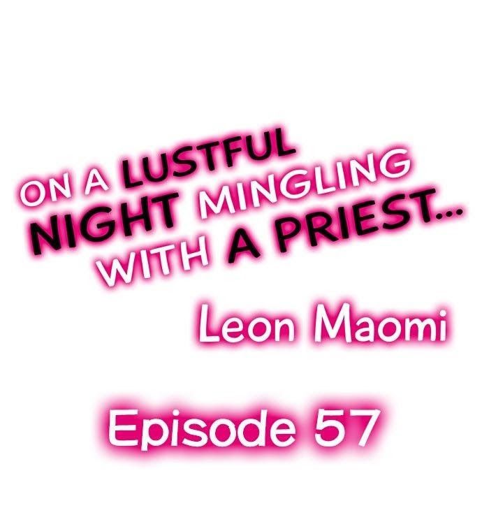 On A Lustful Night Mingling With A Priest Chapter 57 page 1