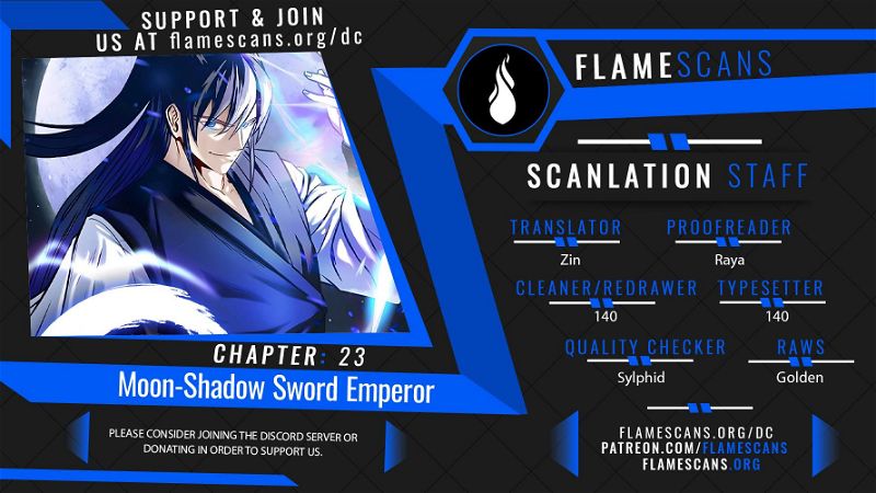 Moon-Shadow Sword Emperor Chapter 23 page 1