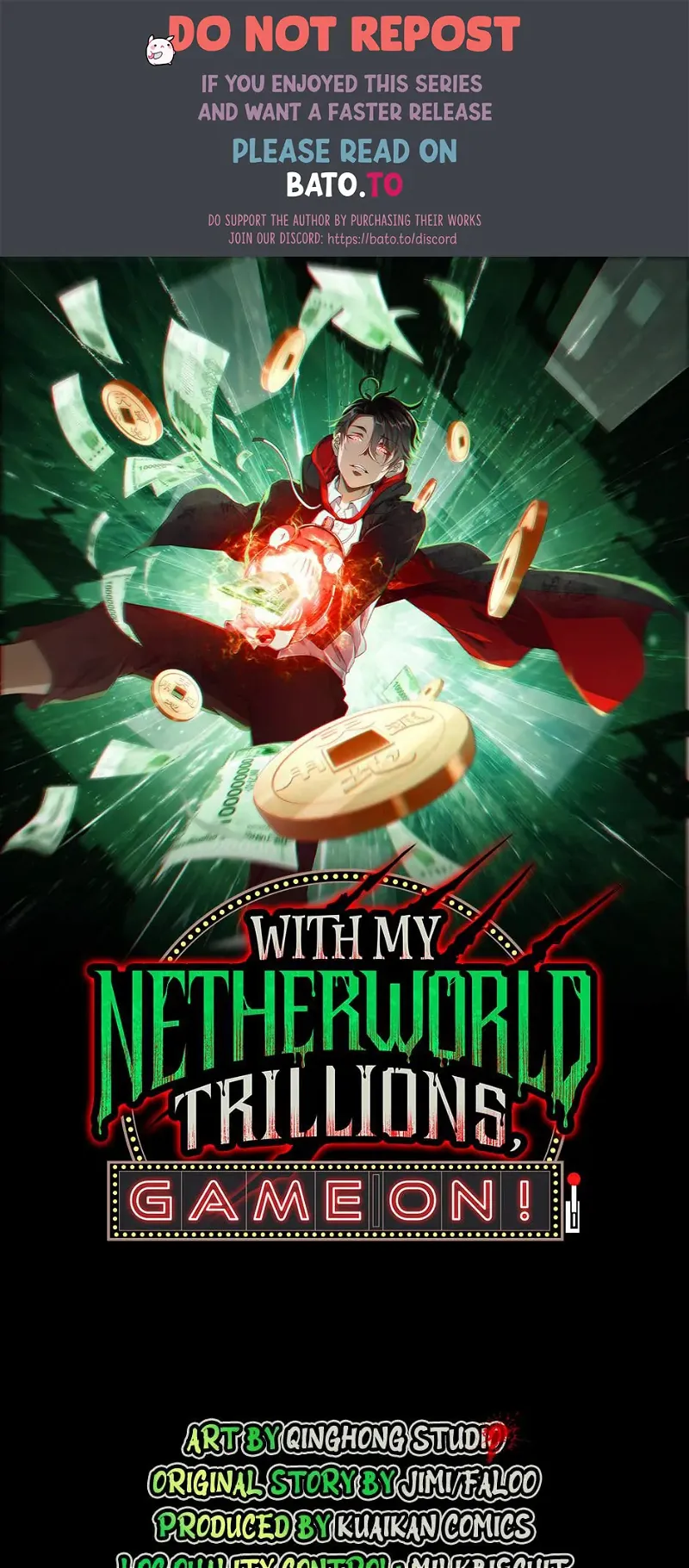 With My Netherworld Trillions, Game On! Chapter 31 page 1