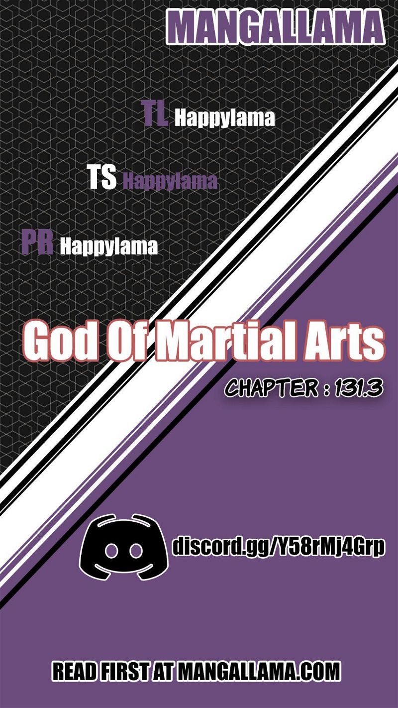 God of Martial Arts Chapter 131.3 page 1