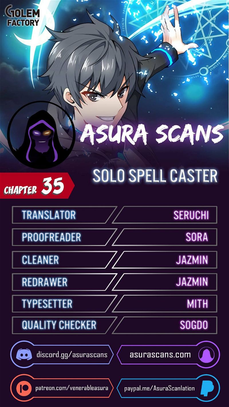 Solo Spell Caster Chapter 36 page 1