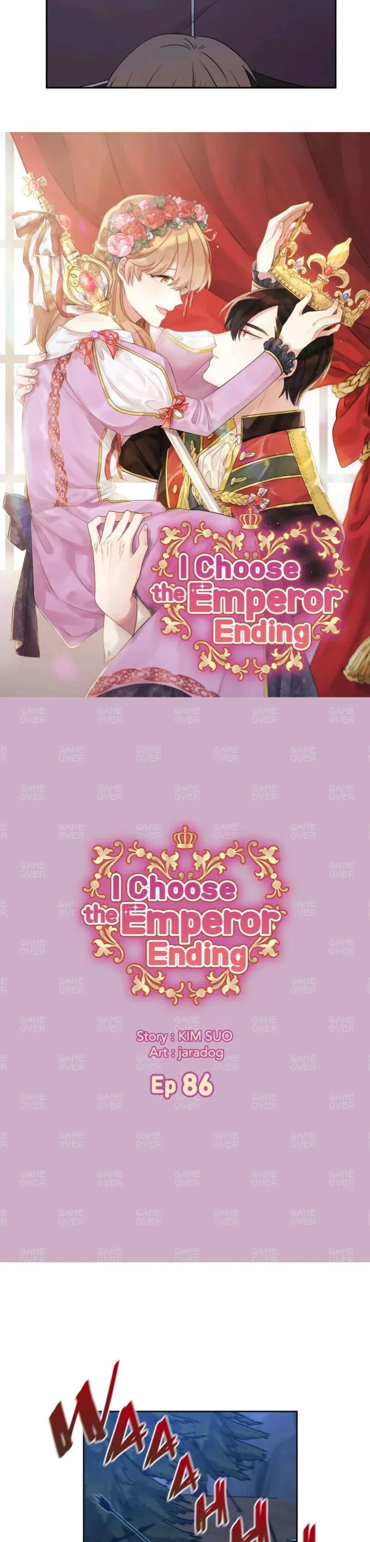 I Choose the Emperor Ending Chapter 86 page 2