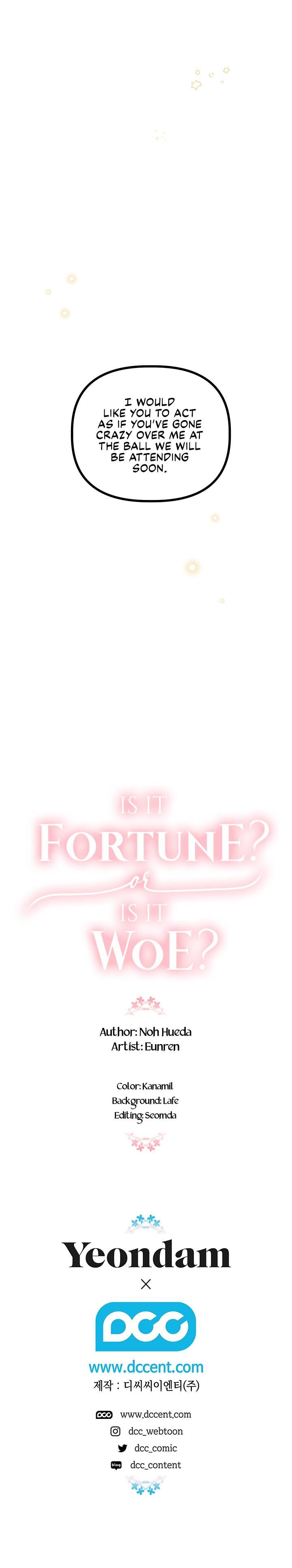 Is It a Fortune or Is It a Woe? Chapter 31 page 16