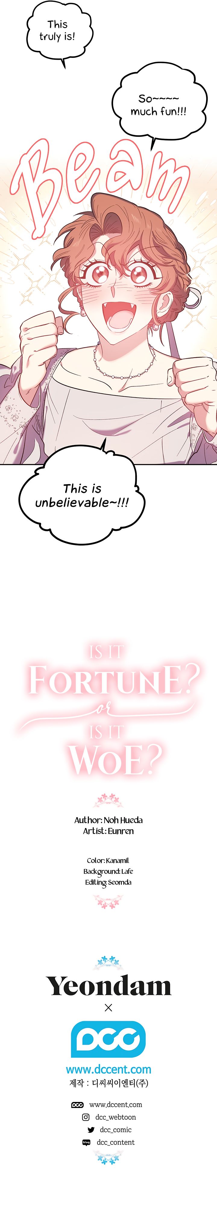 Is It a Fortune or Is It a Woe? Chapter 33 page 14