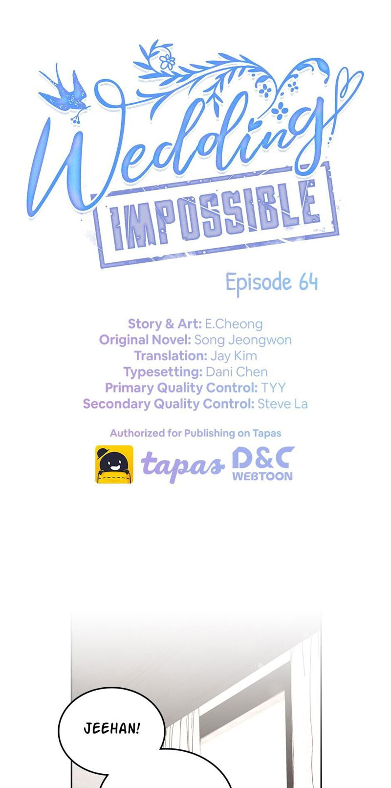 Wedding Impossible Chapter 64 page 1