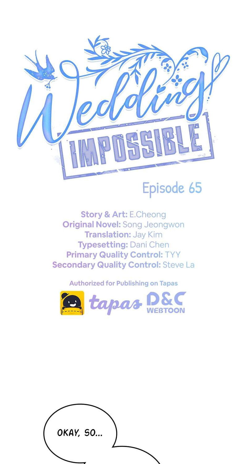 Wedding Impossible Chapter 65 page 1
