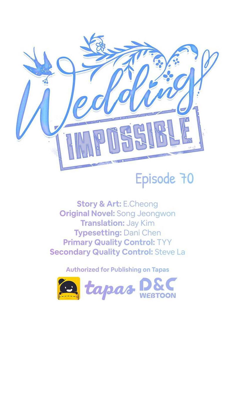 Wedding Impossible Chapter 70 page 1