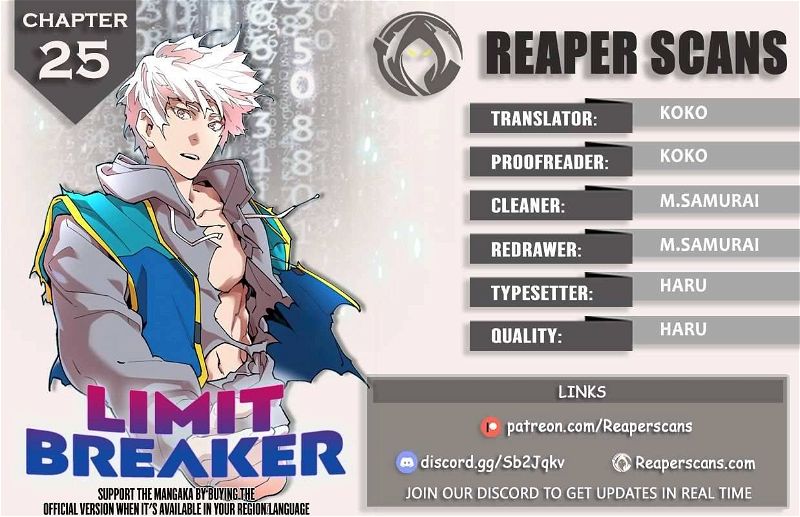 Limit Breaker Chapter 25 page 1