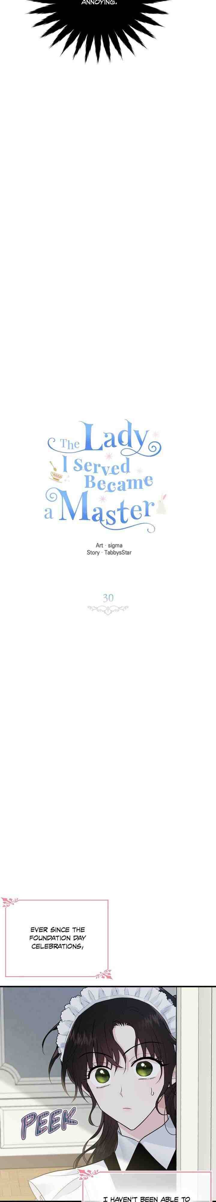 The Young Lady I Served Became A Young Master Chapter 30 page 18