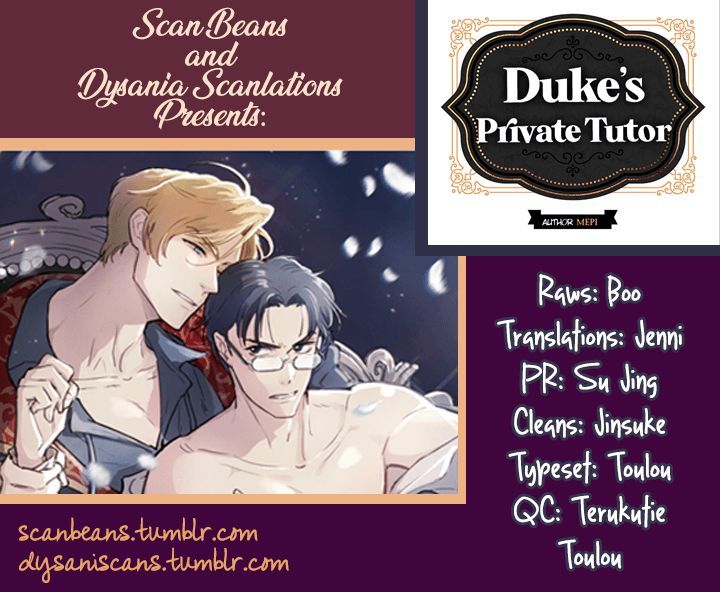 Duke's Private Tutor Chapter 7 page 1