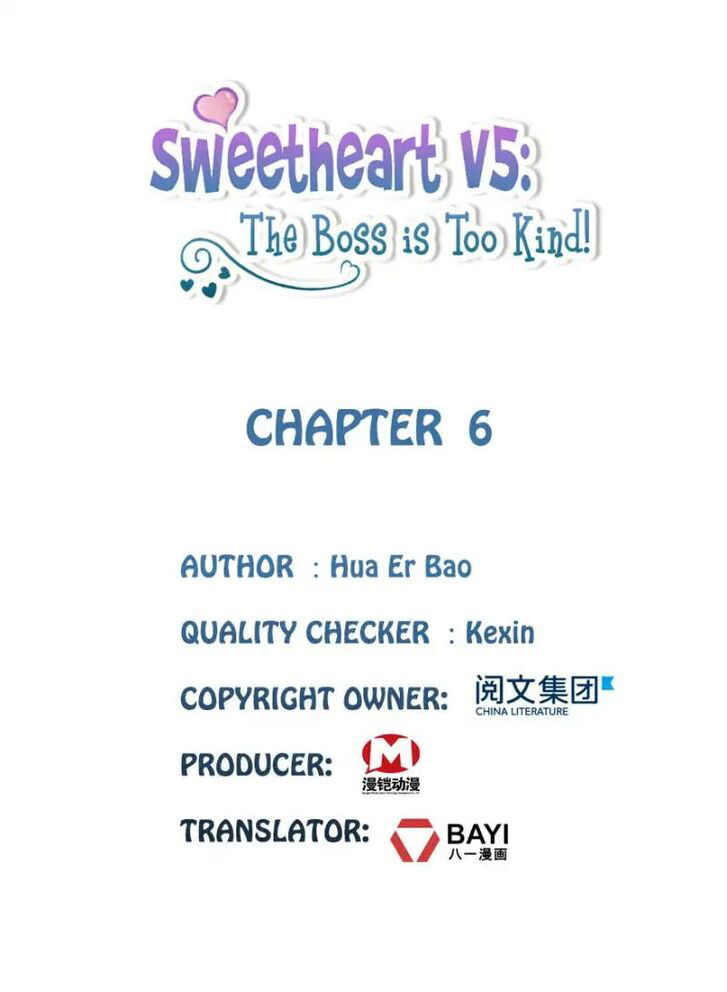 Sweetheart V5: The Boss Is Too Kind! Chapter 006 page 1