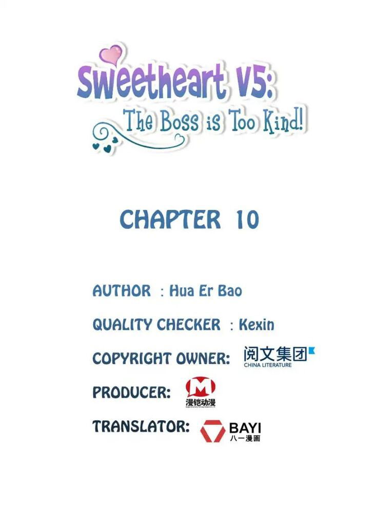 Sweetheart V5: The Boss Is Too Kind! Chapter 010 page 1