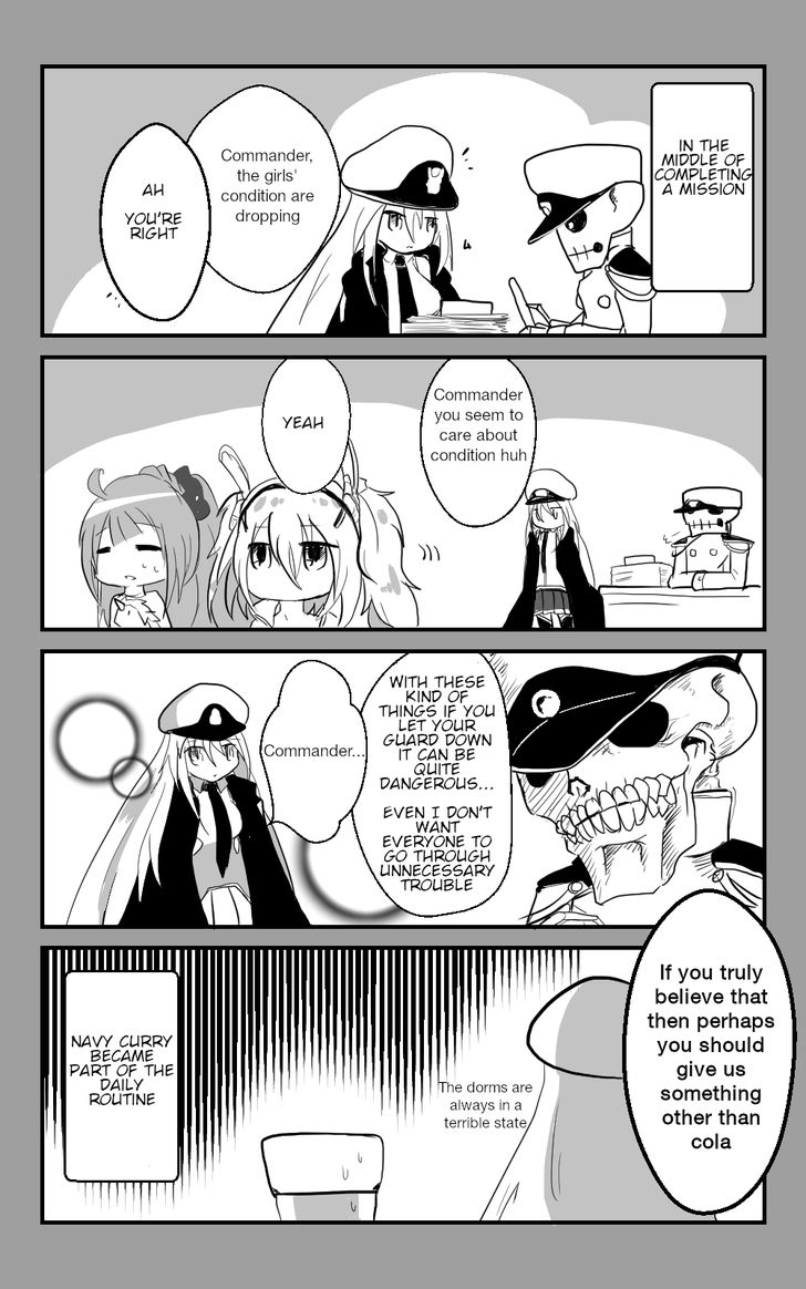 Azur Lane: Skeleton Commander and Enterprise (Doujinshi) Chapter 1 page 2