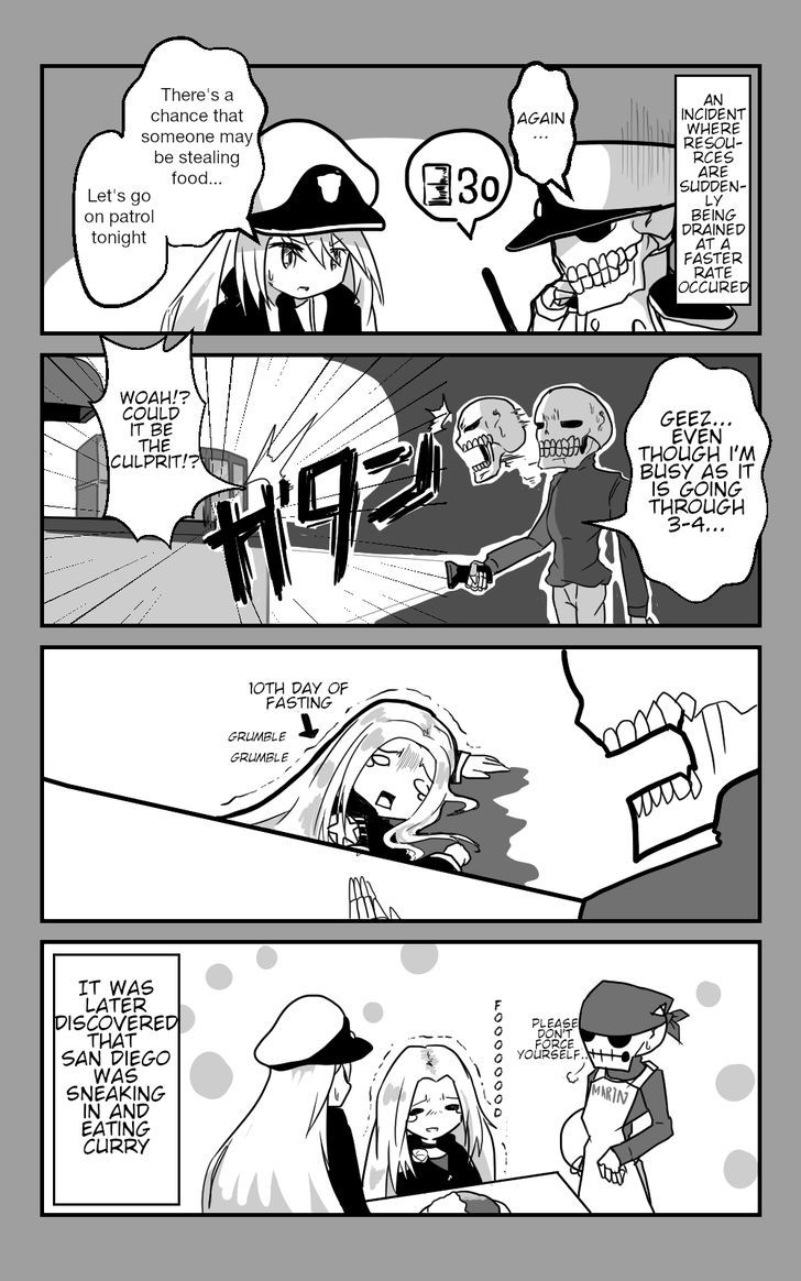 Azur Lane: Skeleton Commander and Enterprise (Doujinshi) Chapter 1 page 5