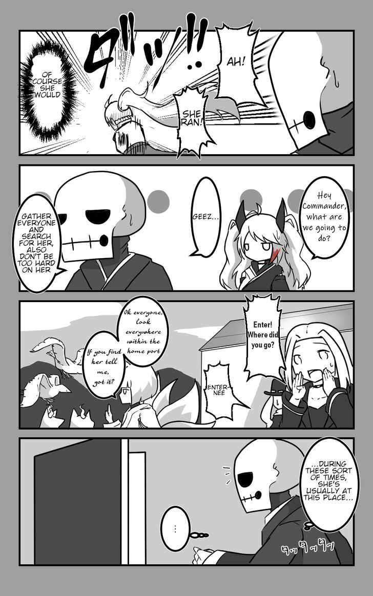 Azur Lane: Skeleton Commander and Enterprise (Doujinshi) Chapter 11 page 9