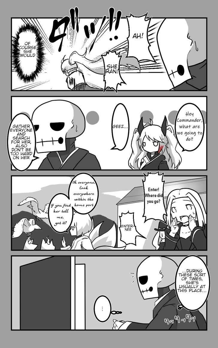 Azur Lane: Skeleton Commander and Enterprise (Doujinshi) Chapter 12 page 9