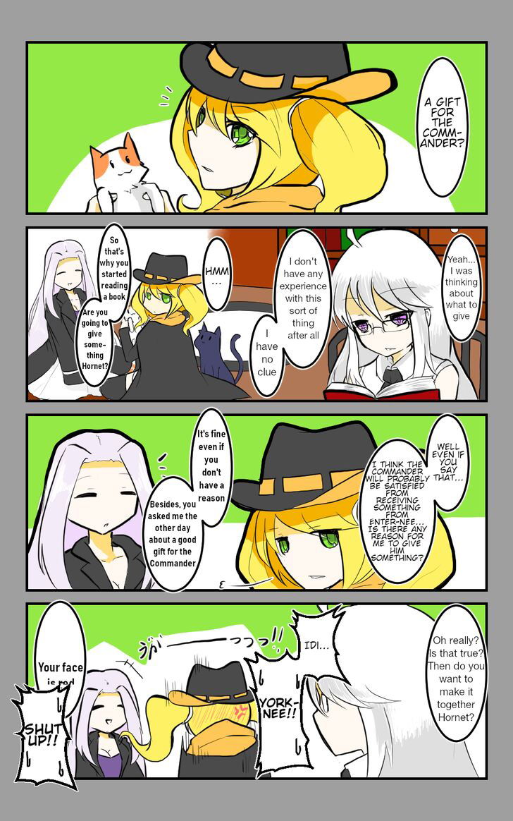 Azur Lane: Skeleton Commander and Enterprise (Doujinshi) Chapter 14 page 3