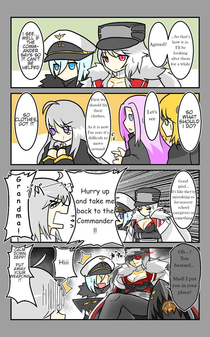 Azur Lane: Skeleton Commander and Enterprise (Doujinshi) Chapter 16 page 3