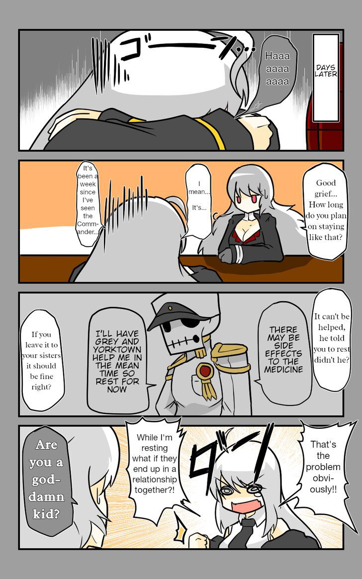 Azur Lane: Skeleton Commander and Enterprise (Doujinshi) Chapter 16 page 7