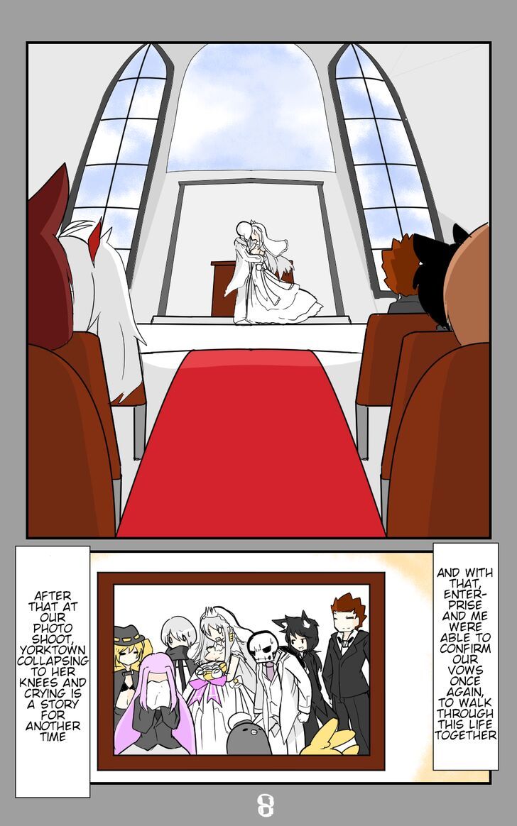 Azur Lane: Skeleton Commander and Enterprise (Doujinshi) Chapter 17.5 page 8