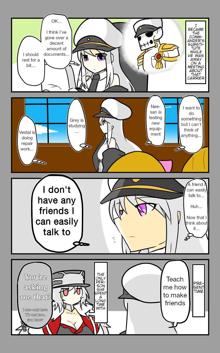 Azur Lane: Skeleton Commander and Enterprise (Doujinshi) Chapter 17 page 1