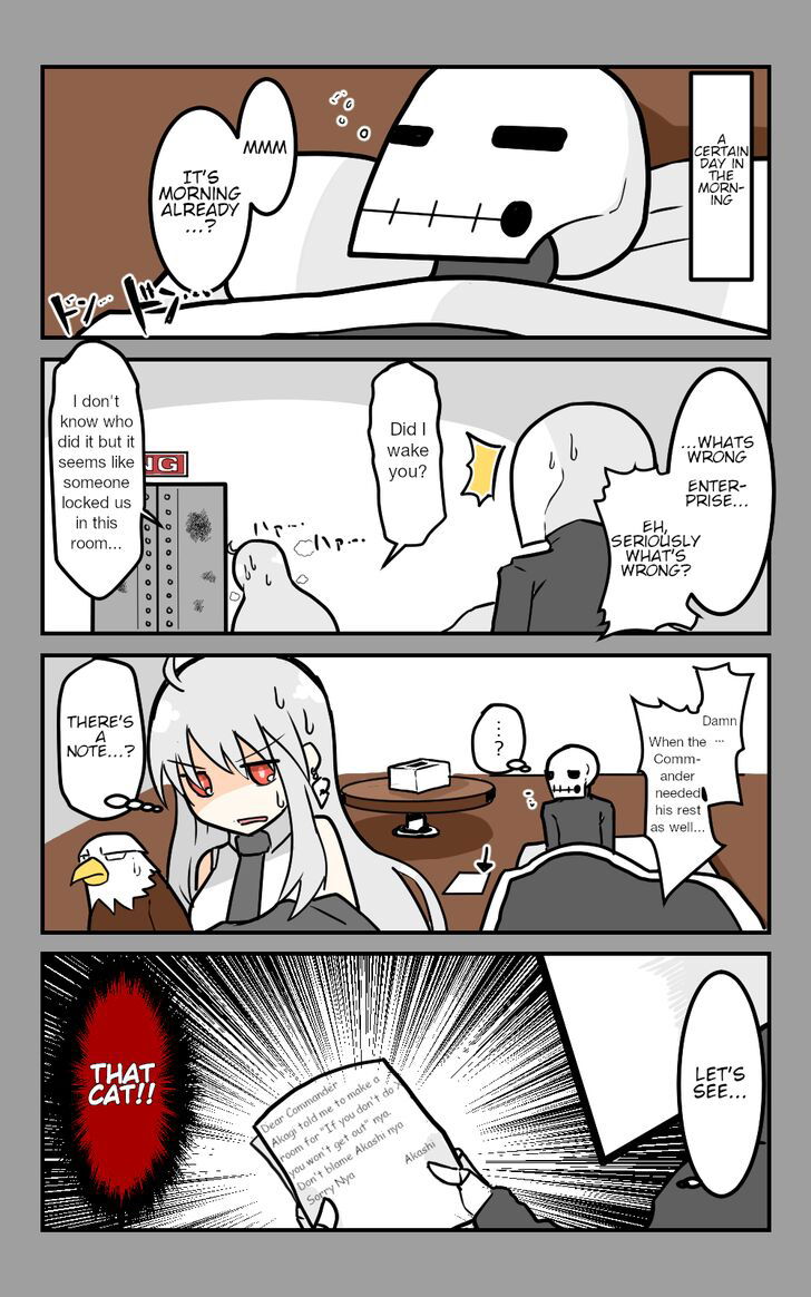 Azur Lane: Skeleton Commander and Enterprise (Doujinshi) Chapter 19 page 1