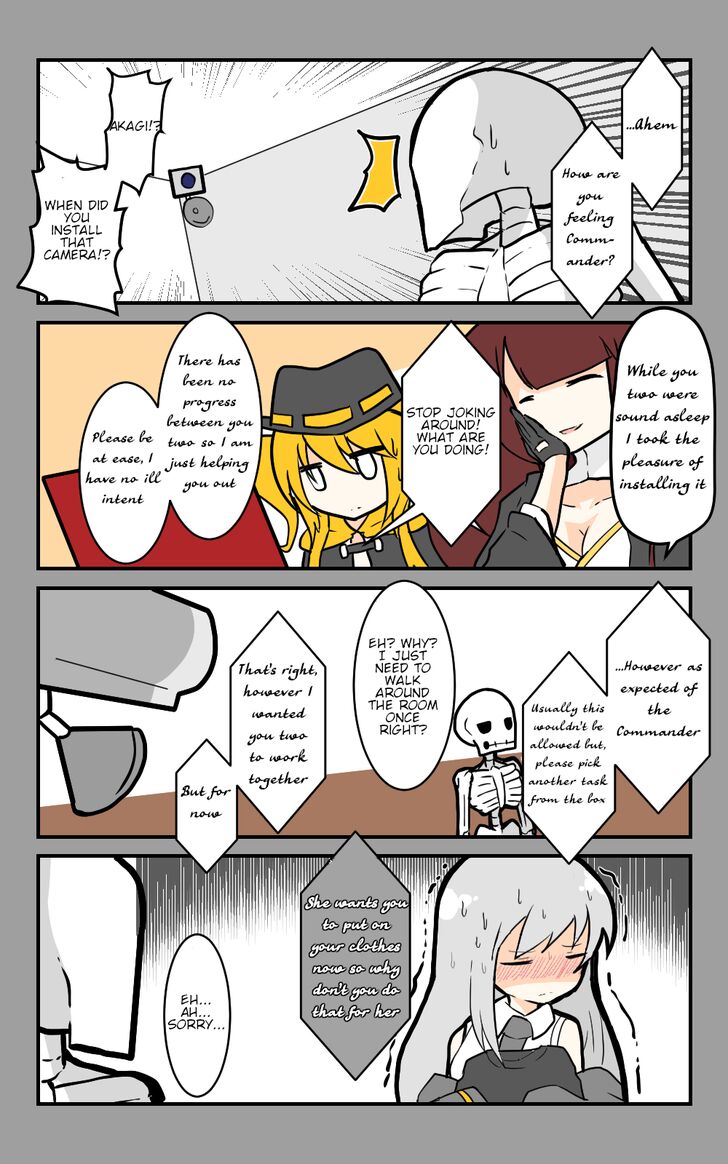 Azur Lane: Skeleton Commander and Enterprise (Doujinshi) Chapter 19 page 5