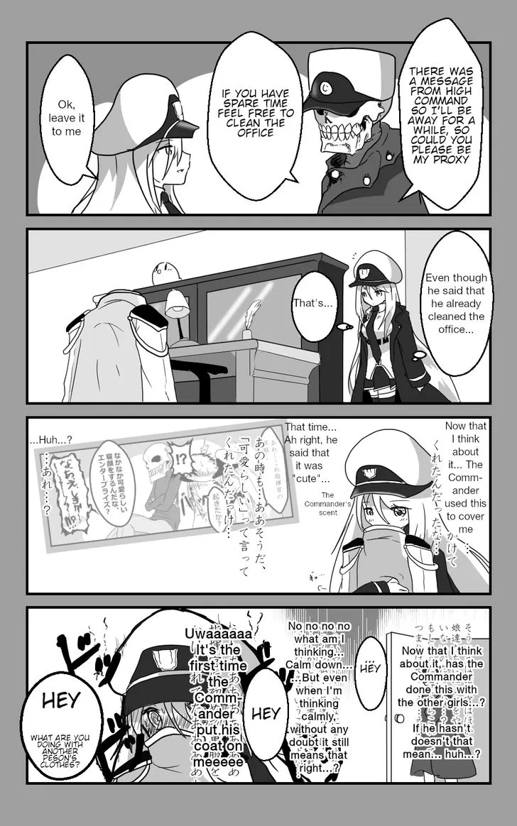 Azur Lane: Skeleton Commander and Enterprise (Doujinshi) Chapter 2 page 4