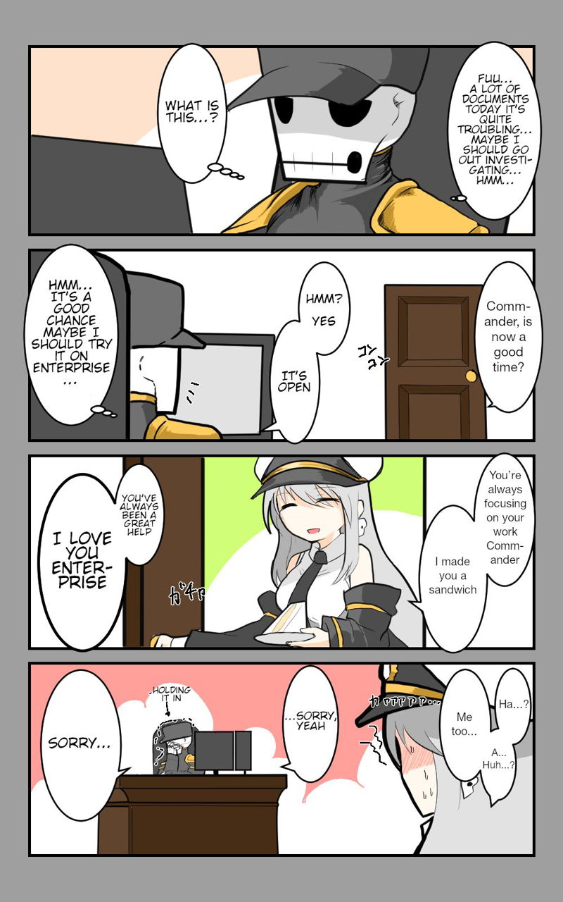 Azur Lane: Skeleton Commander and Enterprise (Doujinshi) Chapter 20 page 1